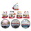 20Pcs Reliable Ceramic Mini Cat Dashboard Decoration for Car Interiors 10