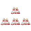 20Pcs Reliable Ceramic Mini Cat Dashboard Decoration for Car Interiors 9