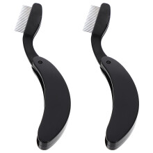 4 Pcs Metal Eyebrow And Eyelash Comb Beauty Tool