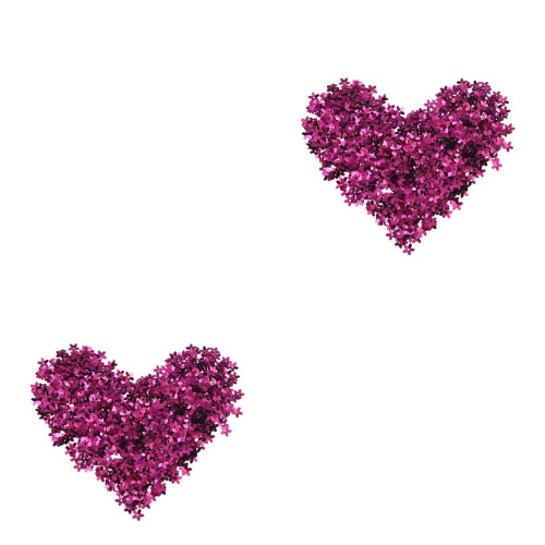 1600Pièces Patchs DIY Pour Vêtements Sequins Fleurs Violettes Élégants 2