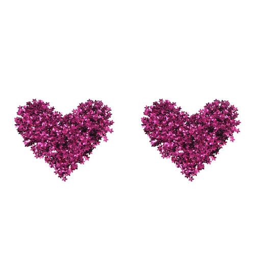 1600Pièces Patchs DIY Pour Vêtements Sequins Fleurs Violettes Élégants 1