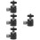 4Pcs Durable Head Camera Mount Tripod Clamp Accessory 8