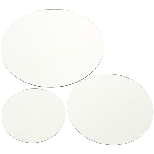4 Pack Reflective Display Mirror Board Photography Accessories Props