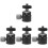 4Pcs Durable Head Camera Mount Tripod Clamp Accessory 4