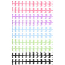 40Pièces Anneaux Flexibles Pour Cahier Et Scrapbook Colorés