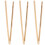 3Pièces Outils Ramasse-Déchets Bambou Beige Pinces Ergonomiques 6