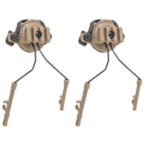 2Pièces Rail Casque Extérieur Pour Fixation Casque Rapide 1