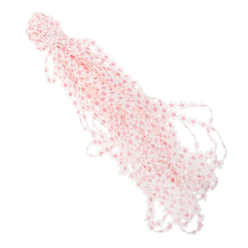 1Pièces Ruban Rose Durable Polyester Pour Décoration Couture
