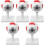 5Pcs Eye Anatomy Model 3X Enlarged Eyeball For Science Teaching 5