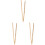 3Pièces Outils Ramasse-Déchets Bambou Beige Pinces Ergonomiques 4