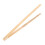 3Pièces Outils Ramasse-Déchets Bambou Beige Pinces Ergonomiques 1