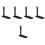5Pcs Black Wooden Flute Display Stand Practical Wind Instrument Holder 6