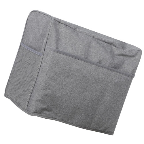 3Pcs Universal Grey Sewing Machine Covers with Waterproof Protection