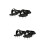 2Paires Chaussures Épines Aérateurs De Pelouse Pour Usage 7