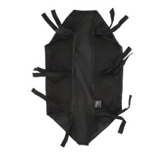 4Pcs Pushchair Storage Pouch Black Oxford Cloth Stroller Bottom Basket