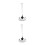 2Pcs Stainless Steel Pasta Strainer Fork with Teeth Silver 5