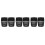 6Pcs Universal Fit Black Plastic Pool Table Billiard Net Drop Baskets 4