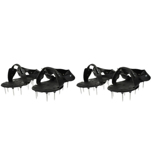 2Paires Chaussures Épines Aérateurs De Pelouse Pour Usage 1