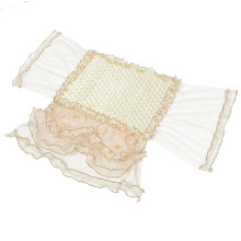 2Pcs Polyester Microwave Oven Cover Protective Beige Cover