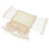 2Pcs Polyester Microwave Oven Cover Protective Beige Cover 1