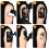 36Pcs Waterproof Temporary Stickers Black Body for Decor 4