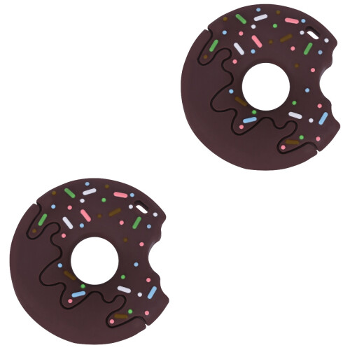 2Pièces Jouet Silicone Bébé Dentition Stimule 2