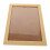 4Pcs Sleek Wood Acrylic Certificate Frames Beige for Awards Display 2