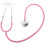 2Pcs Pink Kids Stethoscope Toy Simulation Durable Pretend Play 8