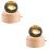 2Pcs USB Luminous Crystal Ball Music Box Light Brown Table Decor 6