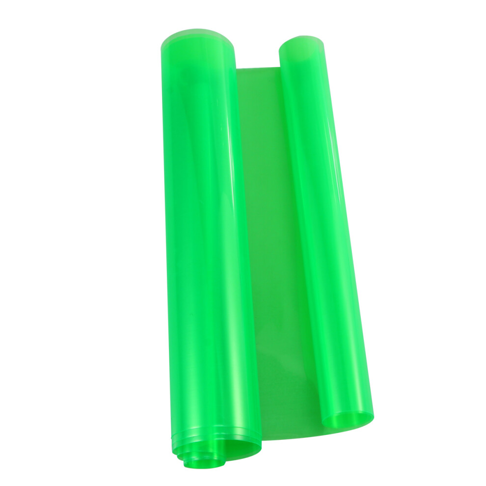 2Pcs Stretchable Tint Film Vinyl For Car Headlights Tail Lights Green 3623915517905