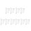 10Sets Lightweight Transparent Triangle Ruler Set for Geometric Tasks 10