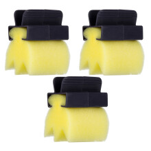 9Pcs Portable Yellow Hair Cleaning Brush Neck Duster for Salon Use