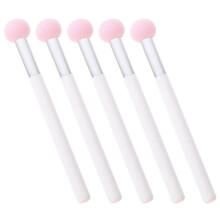 10Pcs Round Pink Makeup Sponges Soft Elastic Cosmetic Applicator Puff