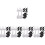 100Pcs Professional Archery Nails Multi-Purpose Colorful Fixed Pins 5