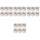 24Pcs White Ceramic Kitchen Sauce Jugs Milk Storage Containers 3