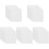 3000Pcs Clear Double Sided Adhesive Dots White for Craft Projects 7