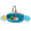 3Sets Plastic Bird Bath for Cage Assorted Color Durable Parrot Tub 1