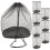 32Pcs -Resistant Oxford Cloth Cone Carrier Drawstring Bags 3