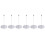 6Pcs Office Use Silver Metal Receipt Spike Bill Holder with Round Base 3