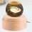2Pcs USB Luminous Crystal Ball Music Box Light Brown Table Decor 9