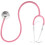 2Pcs Pink Kids Stethoscope Toy Simulation Durable Pretend Play 3
