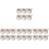 24Pcs White Ceramic Kitchen Sauce Jugs Milk Storage Containers 2