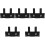 5Pcs Cover Portable Black Sleeve Safety Protector 5