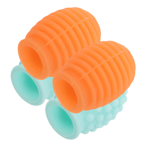 4Pairs Universal Silicone Drumstick Tip Covers for Silent Drumming Use 1
