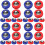 64Pcs Assorted Color Tabletop Game Rolling Beads for Kids Fun Play 5
