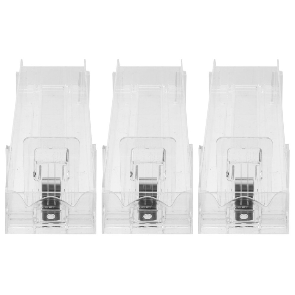 Iplusmile 12Pcs Durable Clear Display Stand Easy-Install Auto Rack