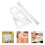 10Sets Lightweight Transparent Triangle Ruler Set for Geometric Tasks 11