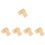 750Pcs Polished Bamboo Scratch Painting Pens Safe DIY Drawing Tools 7