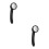 2Pcs Bathroom Shower Head Detachable ABS Plastic Spray Nozzle 7