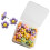 60Pcs Convenient Compact Thumbtacks Metal Plastic Map Accessories 1